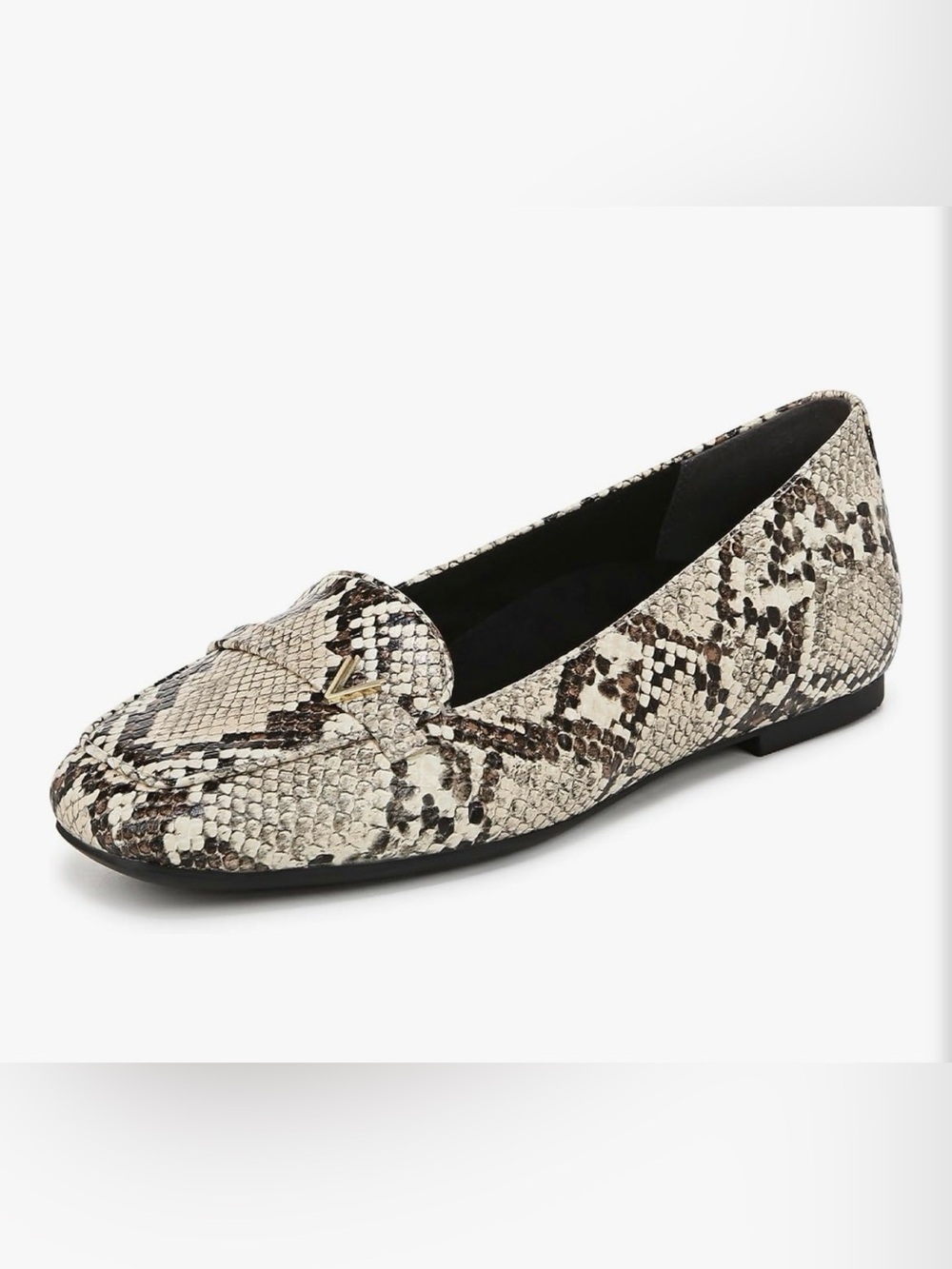 NEW Vionic Willa II Flats in Ivory Multicolor Snakeskin For Women's Size 7